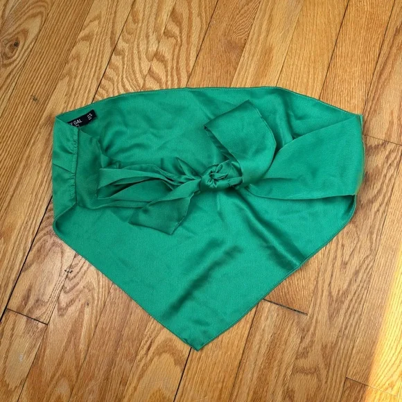 Nasty Gal Scarf Wrap Top - Picture 2 of 3